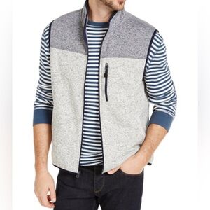 Men's Club Room XXL Colorblocked Fleece Vest from Dillards